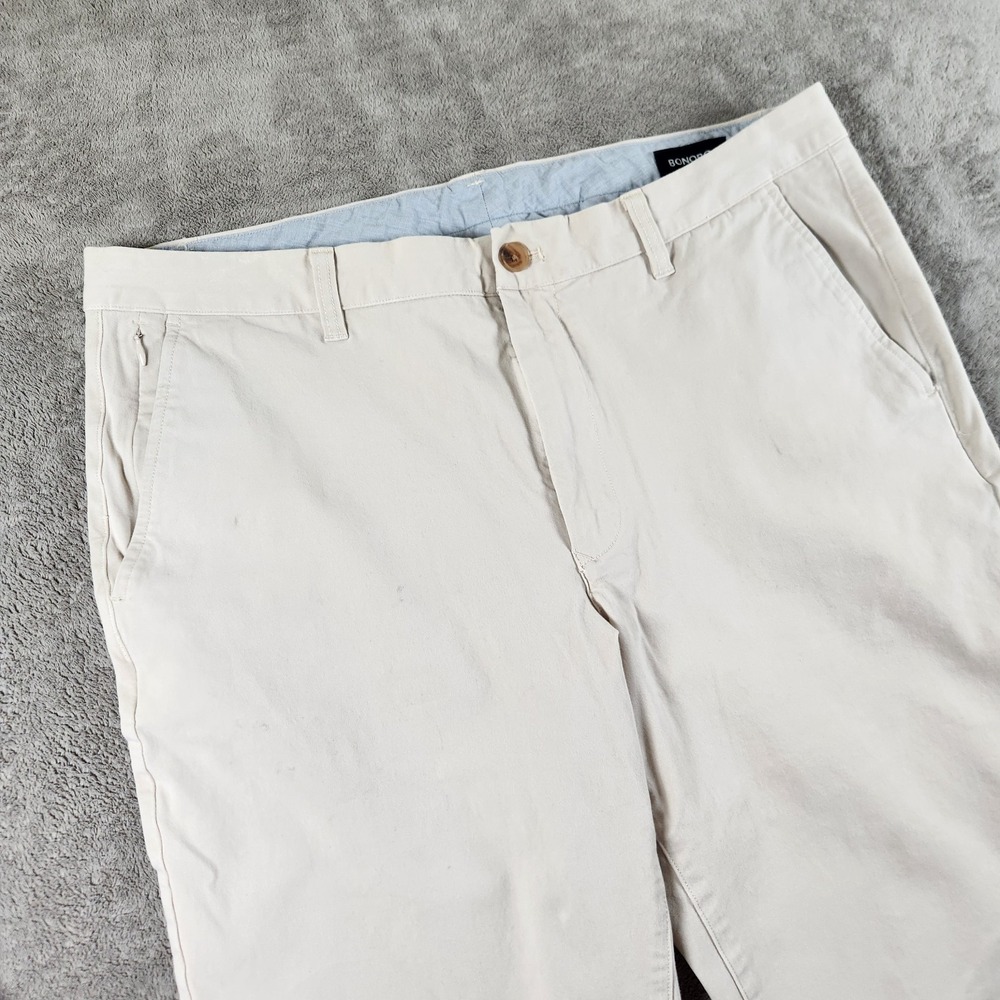 Bonobos Everyday Chino Mens‎ size 36x30 Tailored Cotton Flat Front Pants